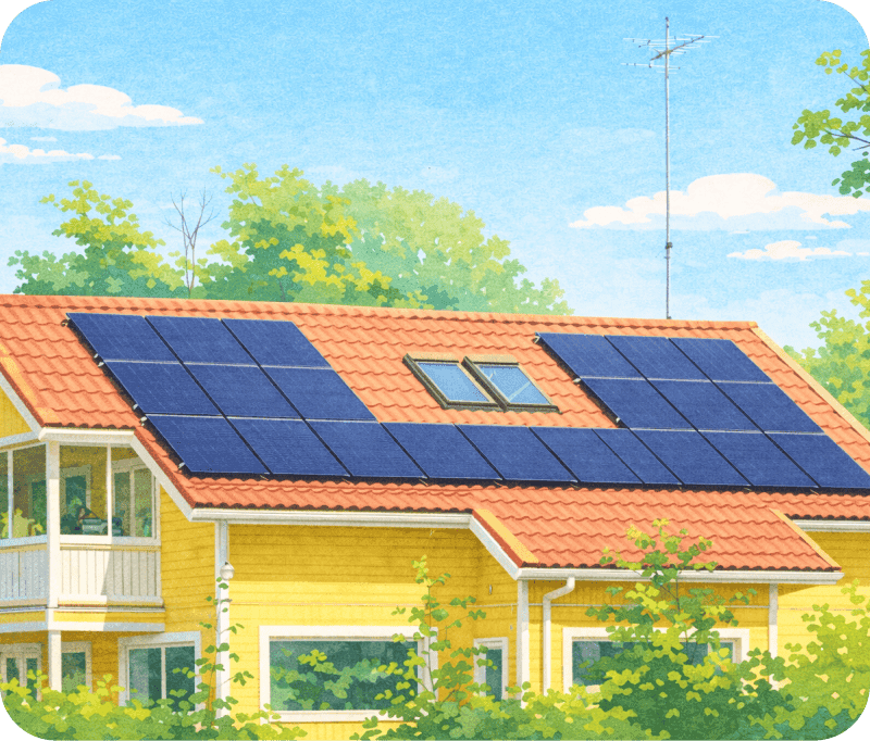 太陽光発電イメージ