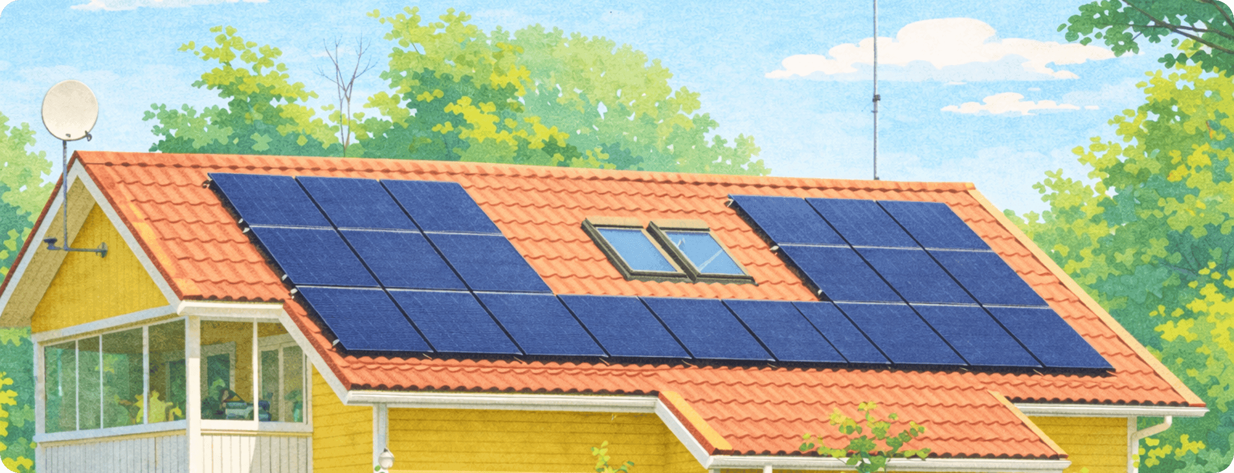 太陽光発電イメージ