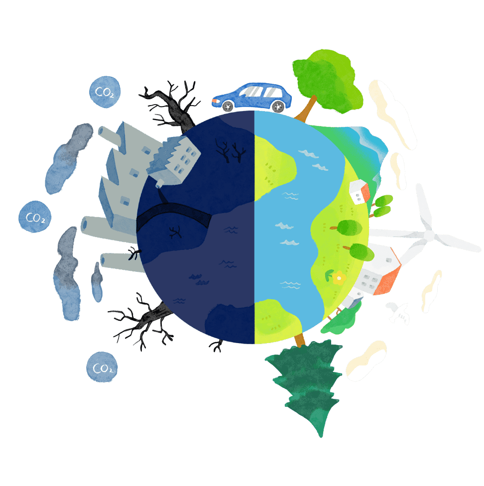 地球のイラスト